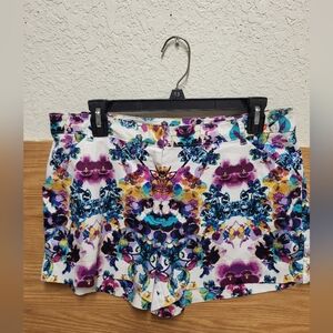 Nicole by Nicole Miller Floral Shorts Size 12